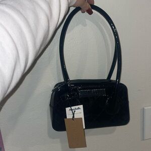NWT Patent leather Steve Madden Black BCaspen